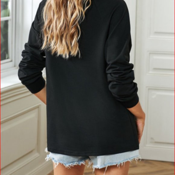 #3. Top Shirt Faith Over Fear Black Medium - Picture 2 of 2